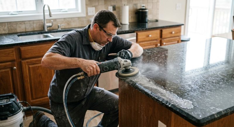 Marble Countertop Polishing in Sacramento, CA